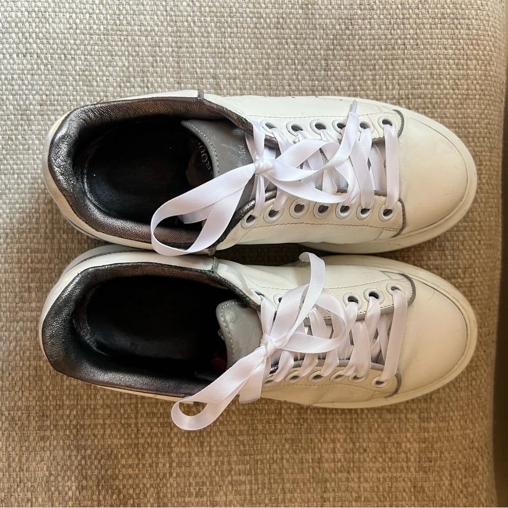 Authentic Alexander McQueen Oversized Platform Sneakers - Picture 6 of 14